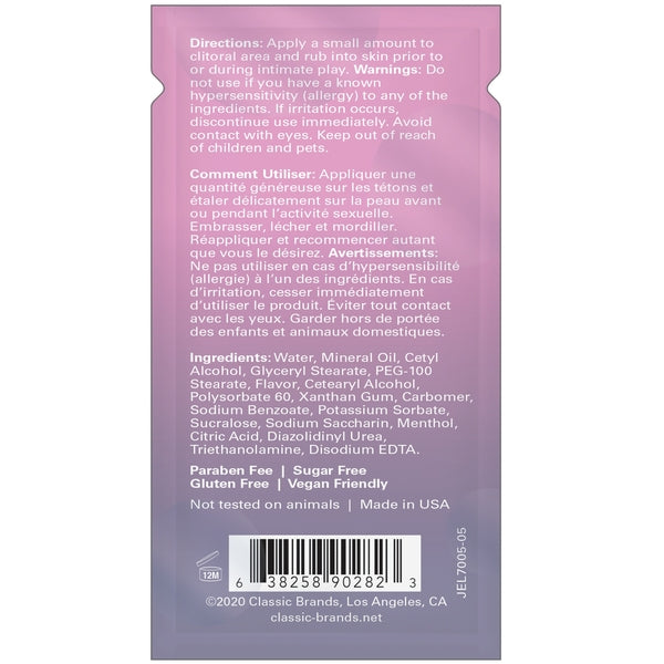 JOY BUZZER Clitoral Arousal Balm - Watermelon - Foil - 0.13 floz l 4 mL