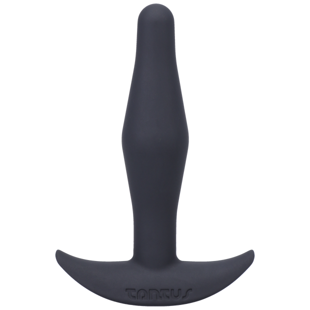 Tantus Silicone Little Flirt Butt Plug Black
