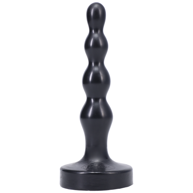 Tantus Silicone Ripple Small Silicone Butt Plug Black