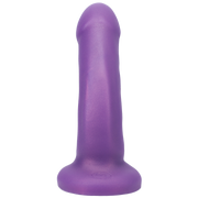 Silicone Curve Dildo Amethyst