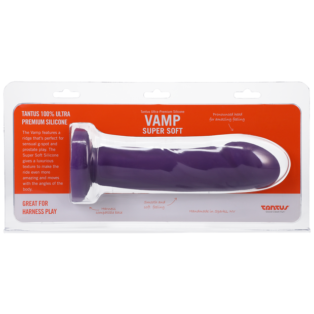 Tantus Silicone Vamp Super Soft Silicone Amethyst