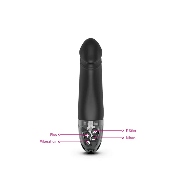 Mystim Real Deal Neal eStimVibrator, Black