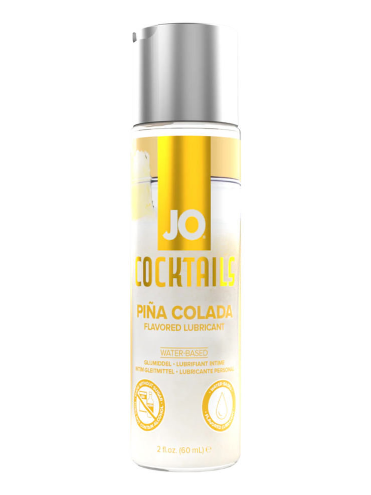 JO Cocktails - Pina Colada Flavored Lubricant - 2 floz 60 mL