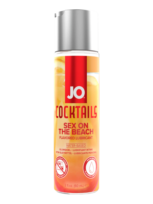 JO Cocktails - Sex on the Beach Flavored Lubricant - 2 floz 60 mL