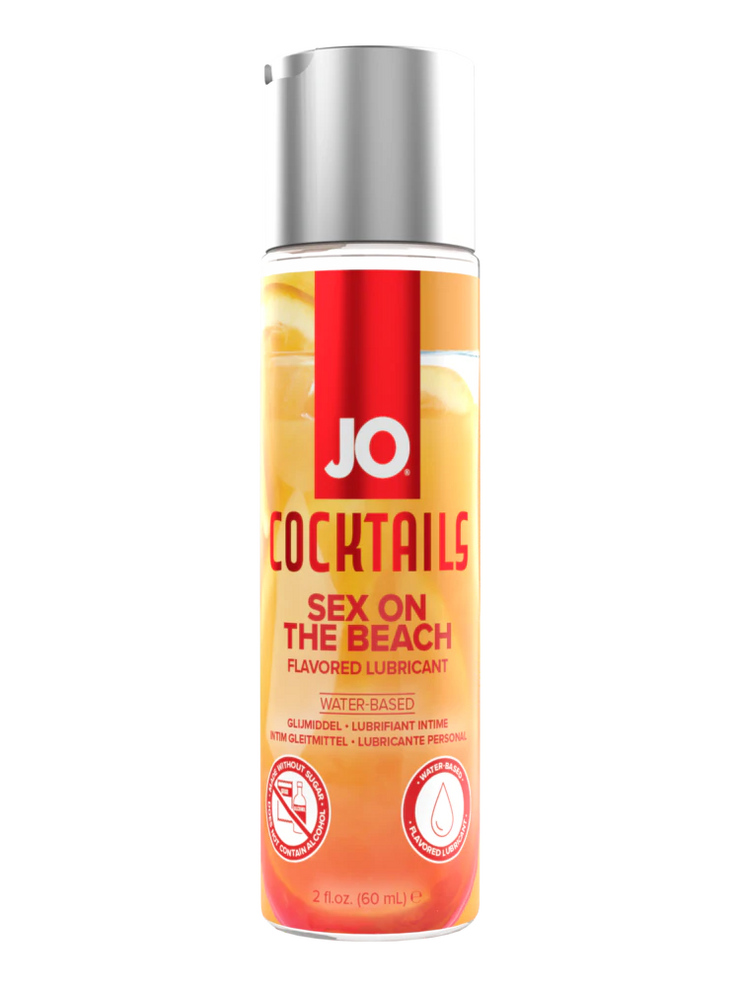 JO Cocktails - Sex on the Beach Flavored Lubricant - 2 floz 60 mL