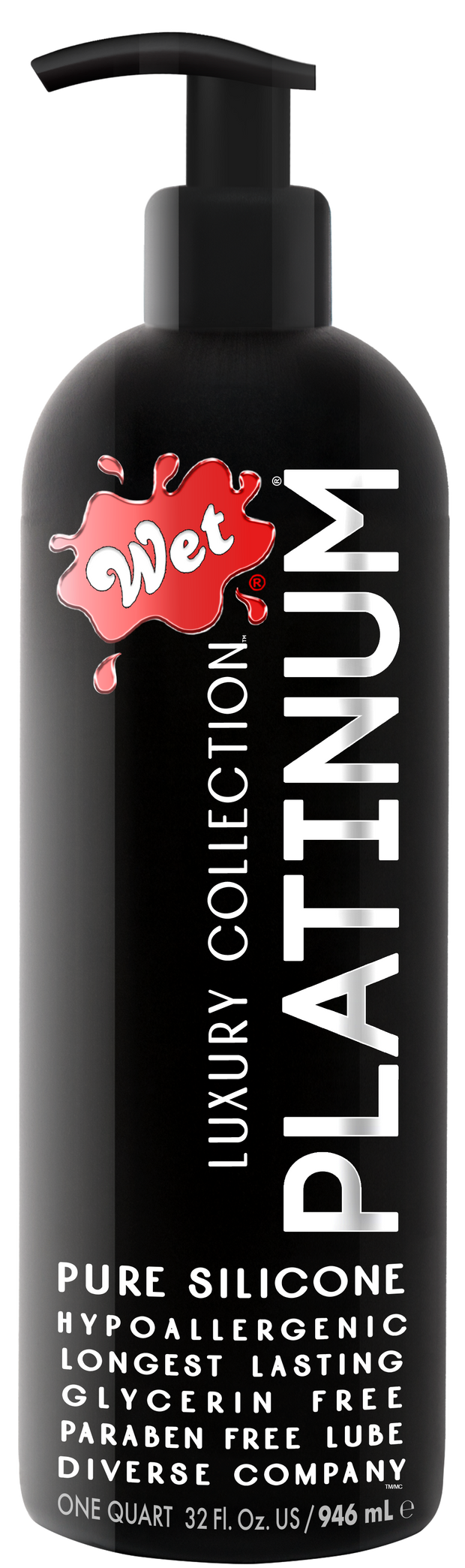 Platinum Silicone Based Sex Lube 32 Ounce