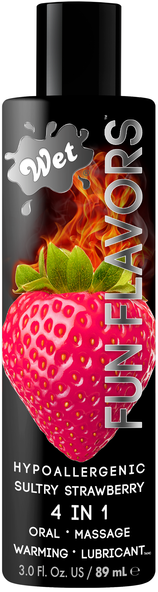 Fun Flavors Sexy Strawberry 4 in 1 3oz