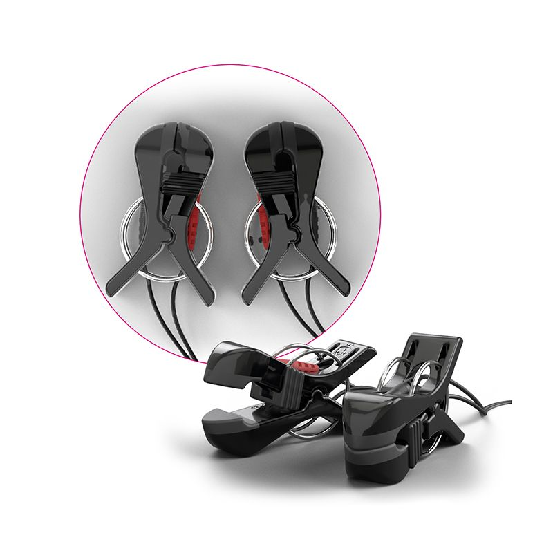 Mystim Barry Bite - biploar e-stim clamps