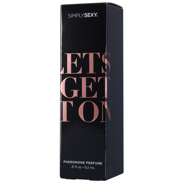 SIMPLY SEXY PHEROMONE PERFUME SPRAY - LET'S GET IT ON - 0.31 floz | 9.2mL