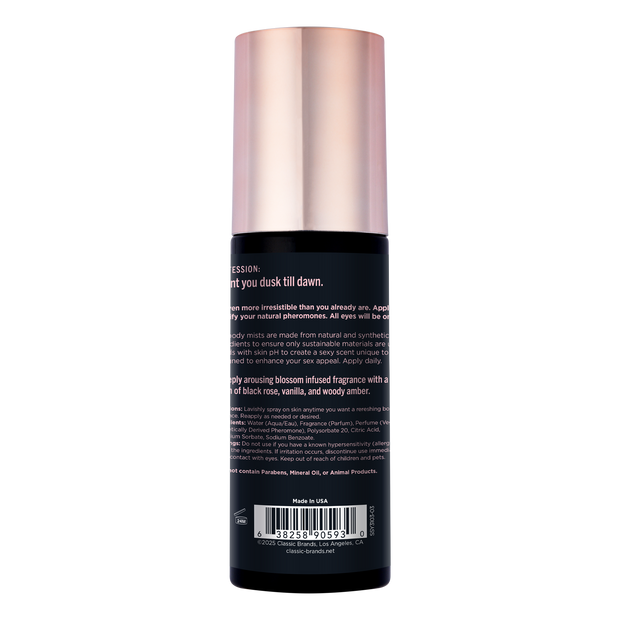 SIMPLY SEXY PHEROMONE BODY MIST - ALL NIGHT LONG - 3.35 floz | 99mL