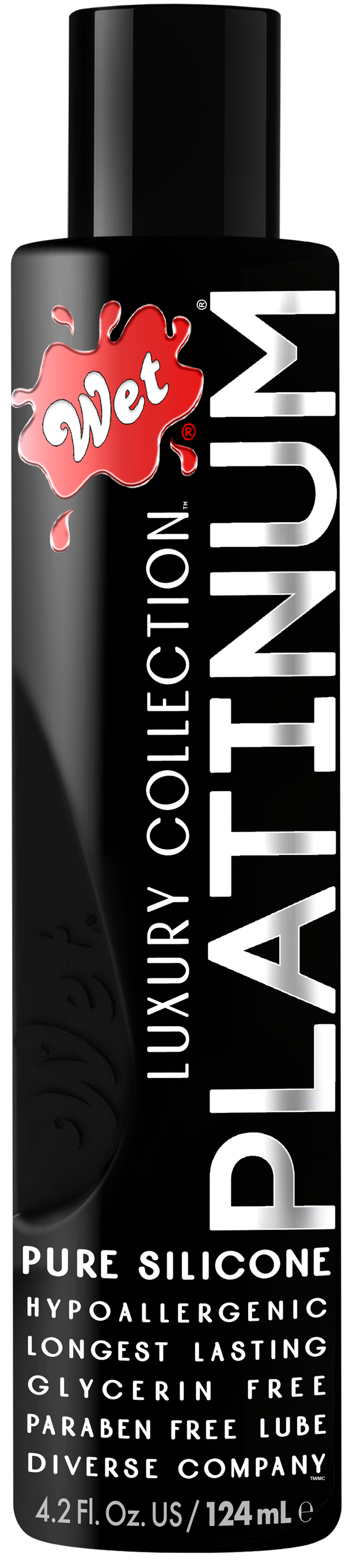 Wet Platinum Silicone Based Sex Lube 4.2 Ounce