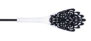 Lace Silicone Crop - Black
