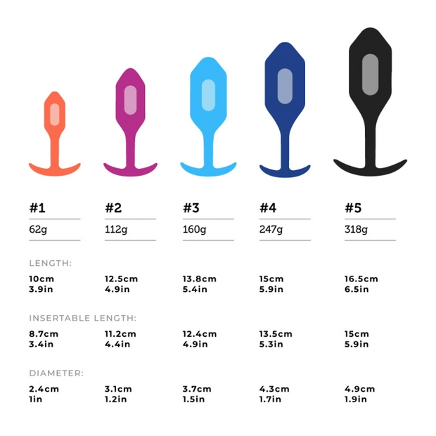 VIBRATING SNUG PLUG | S | ORANGE