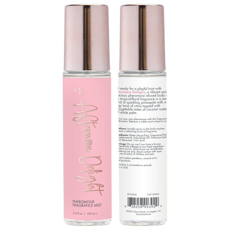 AFTERNOON DELIGHT Fragrance Body Mist with Pheromones
