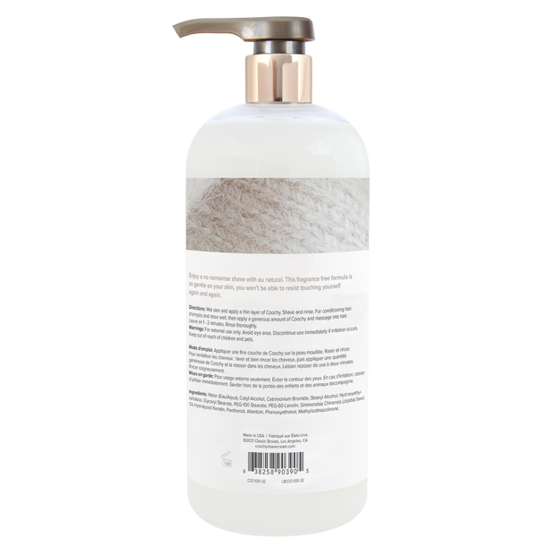 Shave Cream - Au Natural 32oz | 946mL