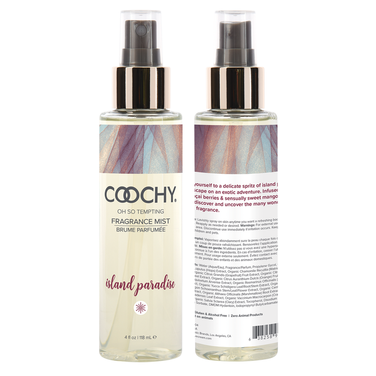 Oh So Tempting Fragrance Mist Island Paradise 4oz | 118mL
