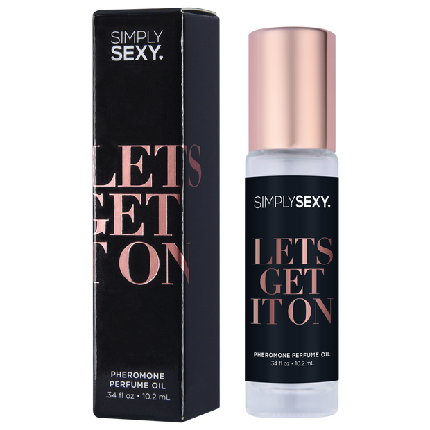 SIMPLY SEXY PHEROMONE PERFUME OIL ROLL-ON - LET'S GET IT ON - 0.34 floz | 10.2mL