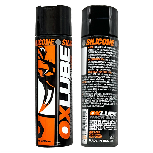 THICK Silicone, OXLube, 8.5 oz