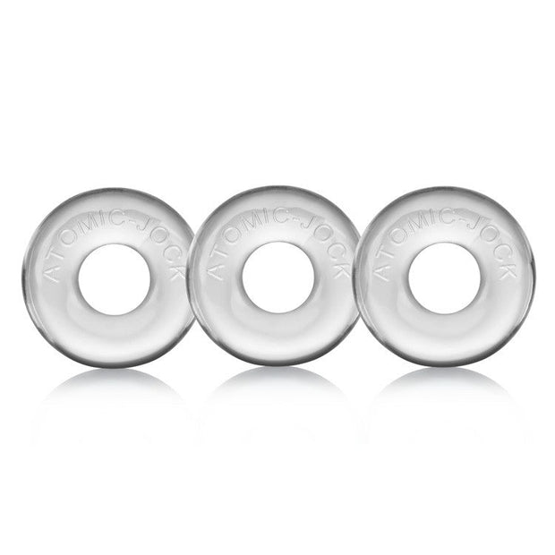RINGER, 3-pack of DO-NUT-1 - CLEAR