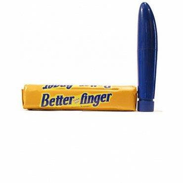 Better Than Any Finger Blue Vibrator