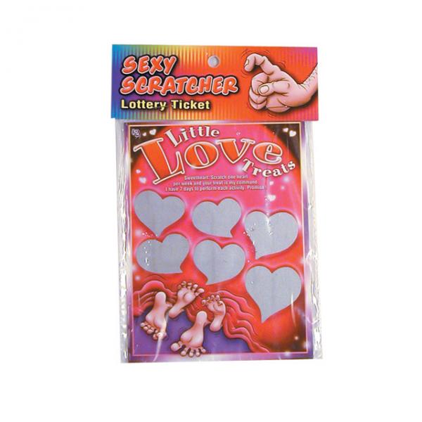 Sexy Scratcher Lottery Ticket Little Love Treats