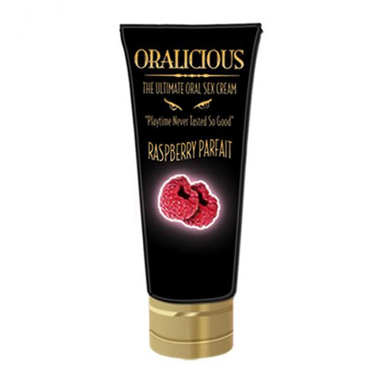 Oralicious The Ultimate Oral Sex Cream Raspberry 2oz