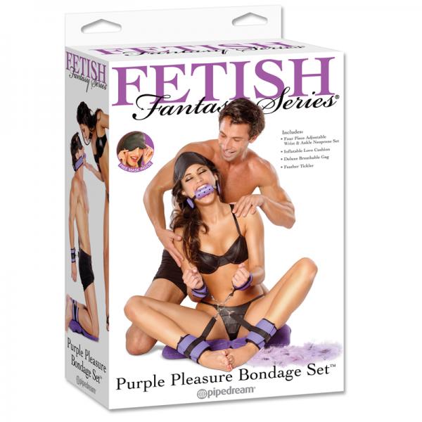 Fetish Fantasy Purple Pleasure Bondage Set