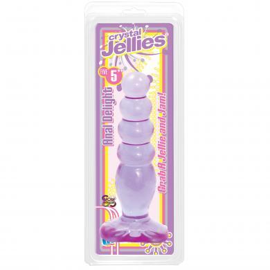 Crystal Jellies Anal Delight  - Purple