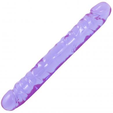 Jellies Jr 12" Double Dong - Purple
