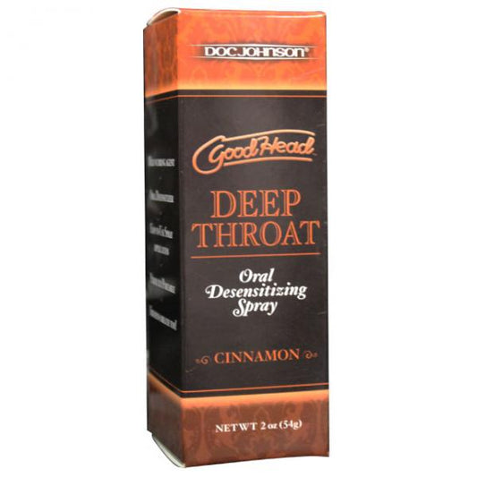 Goodhead Deep Throat Spray Sexy Cinnamon 2oz