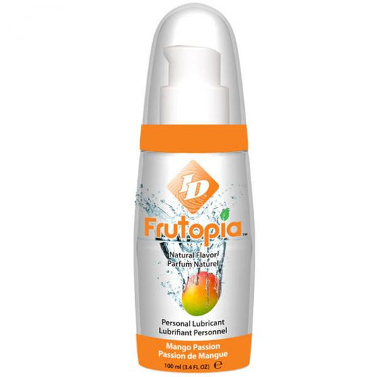 Id Frutopia Mango Passion Flavored Lubricant 3.4 Fl Oz