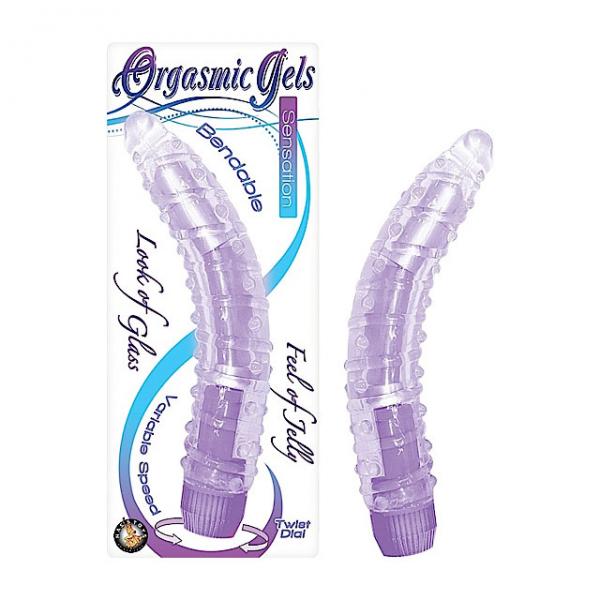 Orgasmic Gels Sensation Purple Vibrator