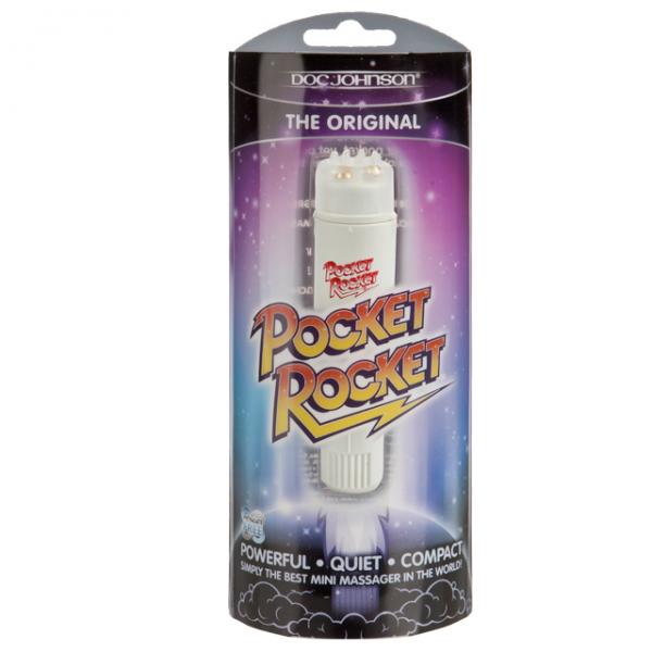 The Original Pocket Rocket White Massager