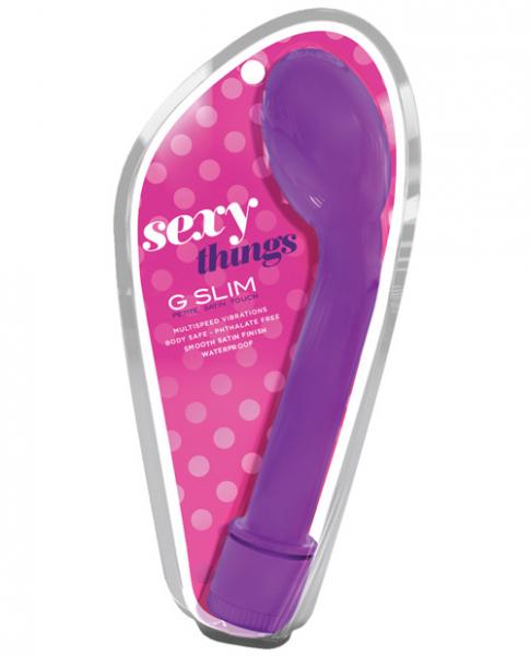 G Slim Petite Satin Touch Purple Vibrator