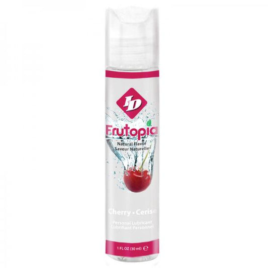 Id Frutopia Cherry Flavored Lubricant 1 Fl Oz. Pocket Bottle