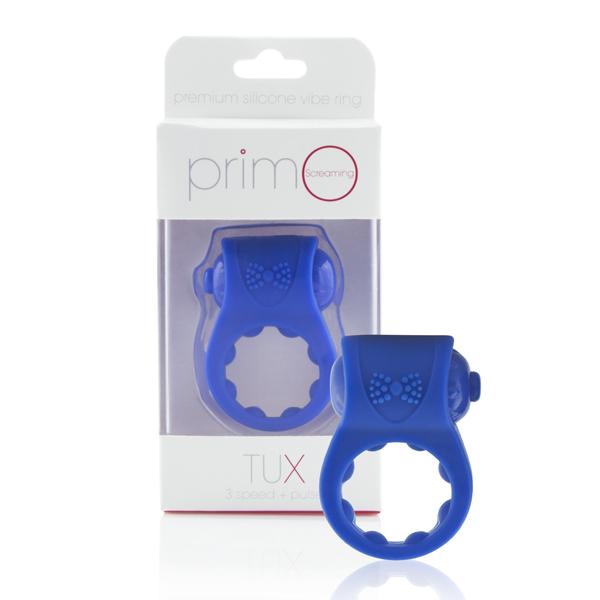 PrimO Tux Blue Vibrating Ring