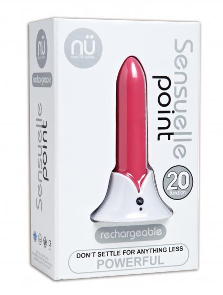 Sensuelle Point 20 Function Waterproof Bullet - Pink