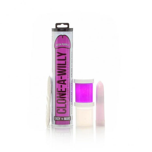 Clone-A-Willy Kit Vibrating Neon Purple