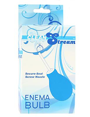 Clean Stream Bulb Anal Clean Enema Blue