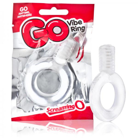 Screaming O Go Vibe Ring Clear