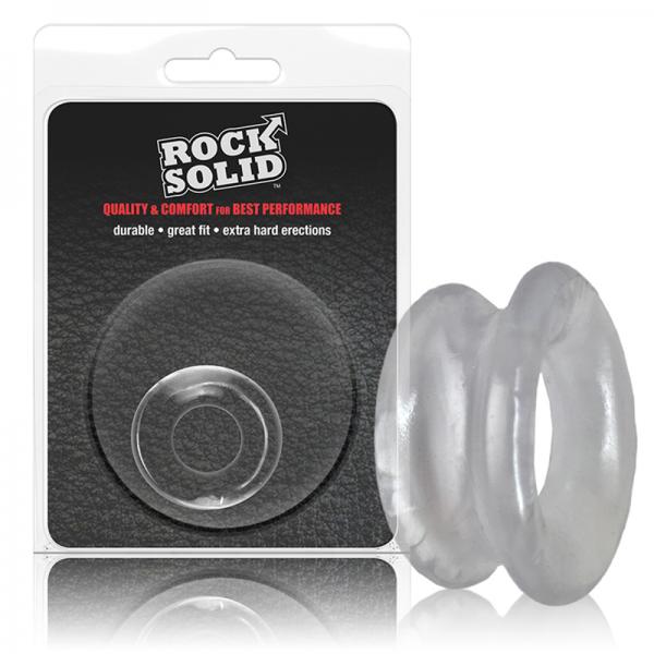 Rock Solid Convex Clear C Ring In A Clamshell