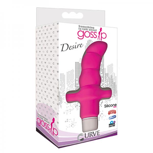 Gossip Desire 3 Speed 4 Function Silicone Vibe Pink