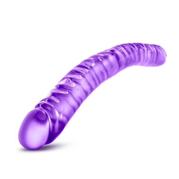 B Yours 18 inches Double Dildo Purple