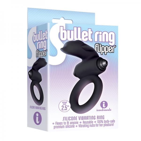 The 9's, S-bullet Ring - Flipper, Silicone