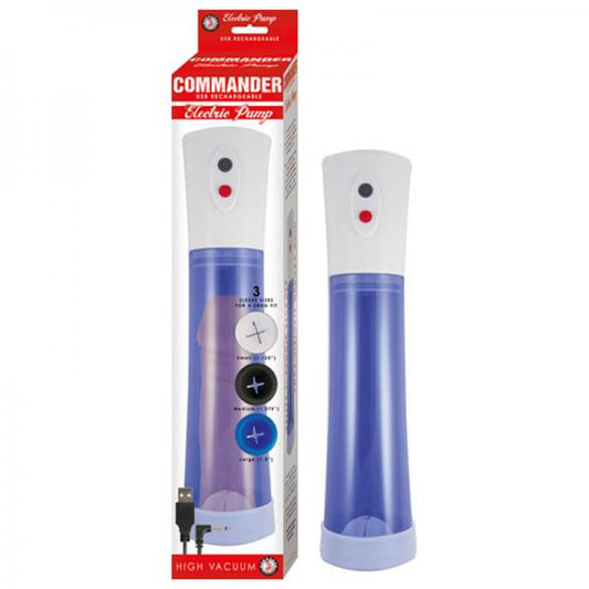 Commander Electric Pump Blue