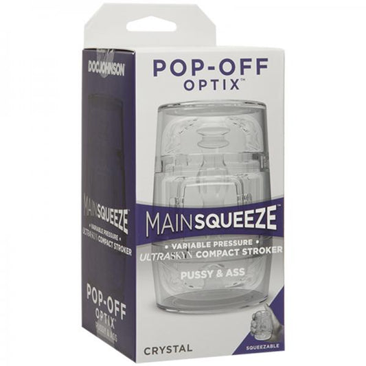 Main Squeeze Pop-off Optix Pussy& ass Crystal