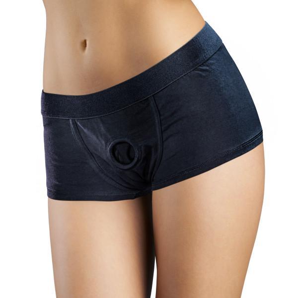 Temptasia Panty Harness Shorts X-Large Black