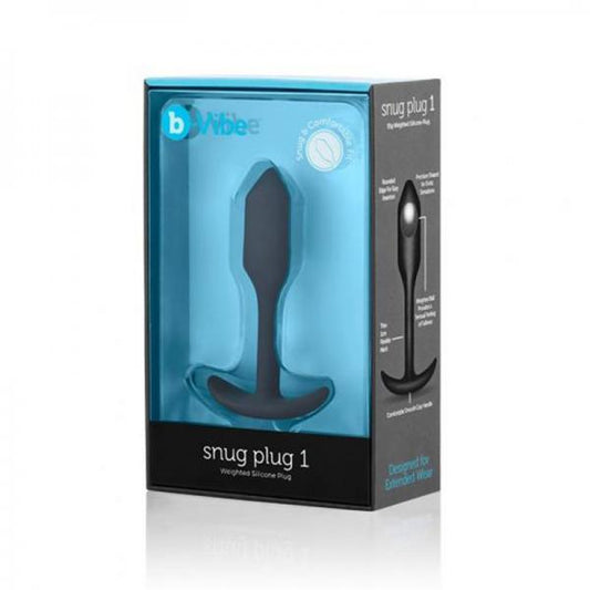 B-vibe Snug Plug 1 Black