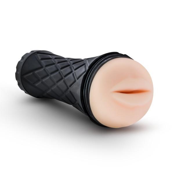 M For Men The Torch Luscious Lips Beige Stroker