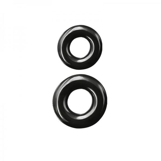 Renegade Double Stack Black Cock Rings